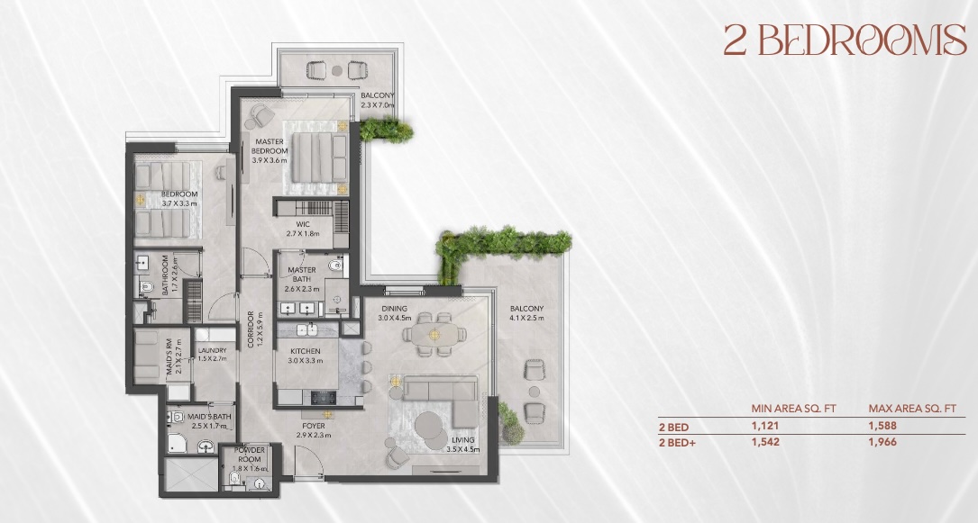 Two-Bedroom-Floor-Plan